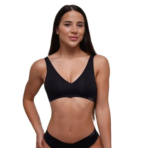 GymBeam Seamless Reggiseno Sportivo Senza Cuciture