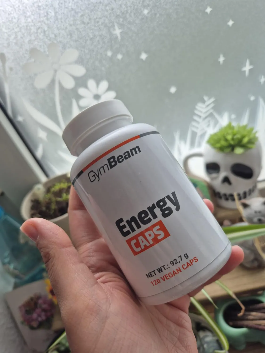 GymBeam Energy CAPS capsule energetiche 60 cps caffeina