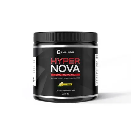 Push More Hyper Nova Focus pre workout 200g senza caffeina