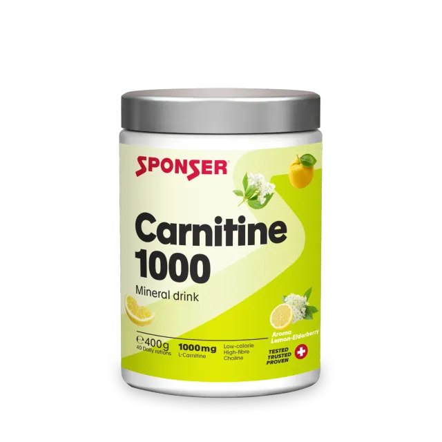 Sponser Carnitine 1000 bevanda carnitina limone 400 g