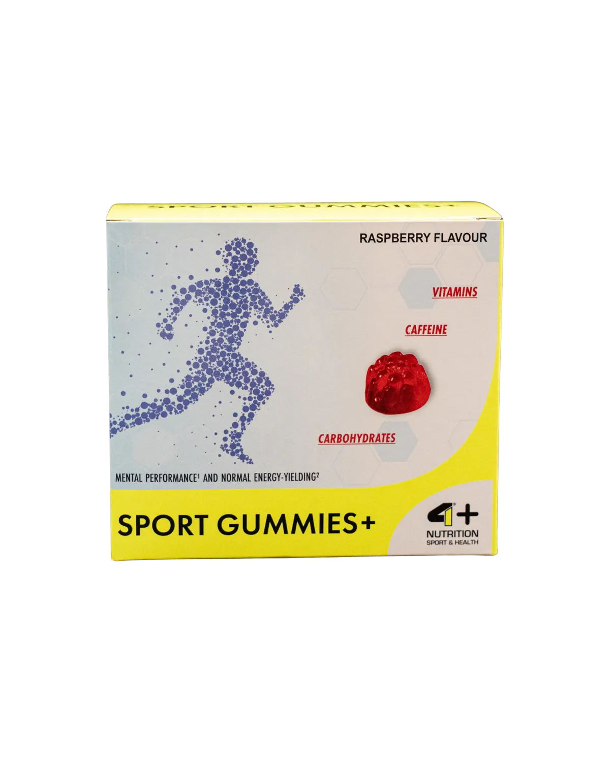 4 Plus Nutrition SPORT GUMMIES+ Caramelle 10 Bustine Raspberry