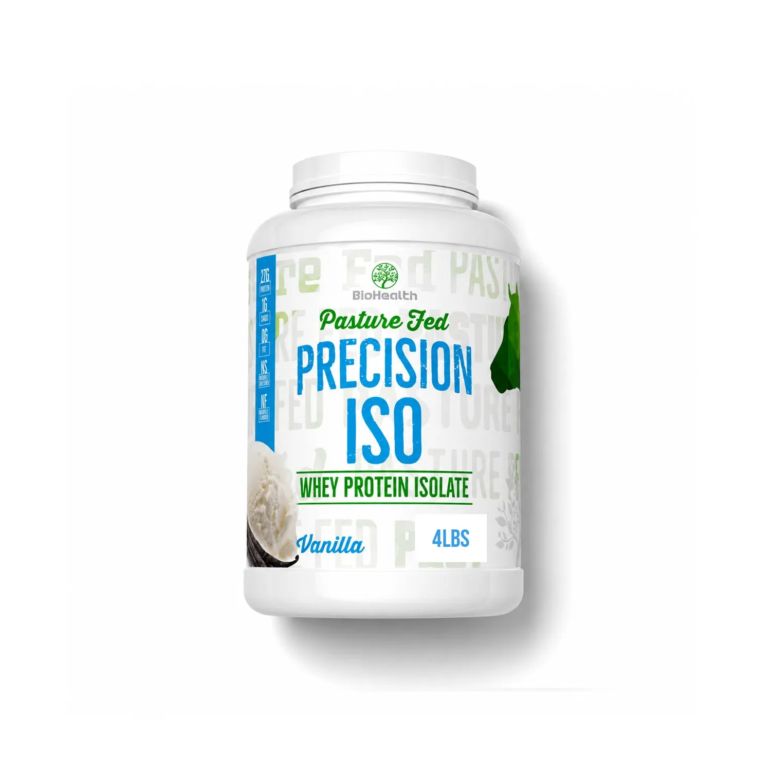 BioHealth Precision ISO Whey Isolate Vaniglia 27 g Proteine Low Carb