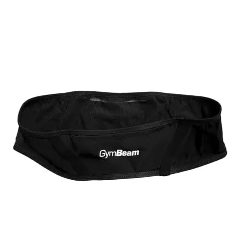 GymBeam Compact Cintura Running Nera L Tasca Zip