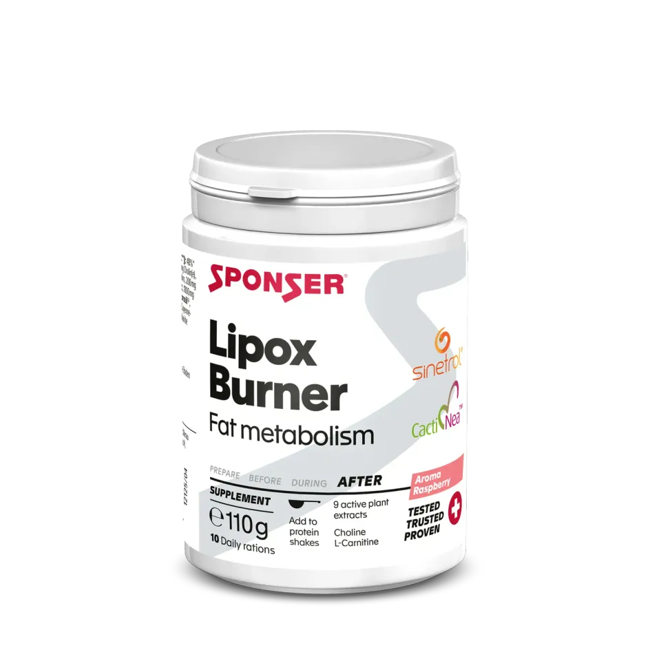 Sponser Lipox Burner Raspberry polvere 110g carnitina