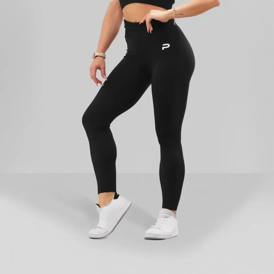 Push More Azura Black leggings sportivi donna XS nero vita alta