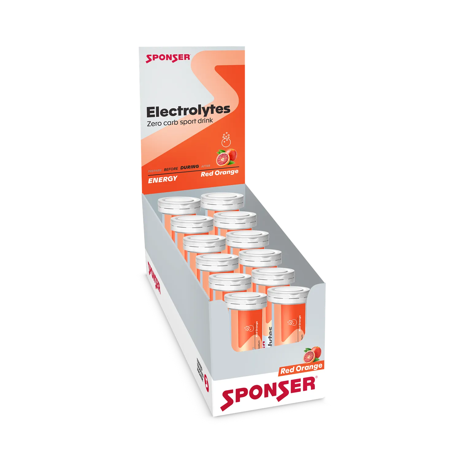 Sponser Electrolytes elettroliti arancia 10 tabs