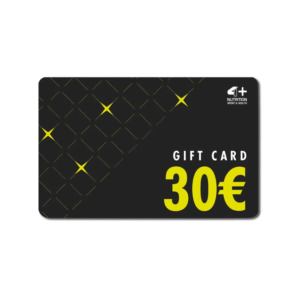 4 Plus Nutrition Gift Card buono regalo 30€ idea palestra