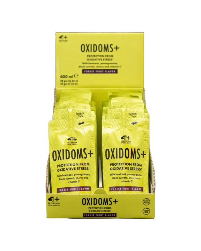4 Plus Nutrition Oxidoms+ bustina 25 ml forest fruit