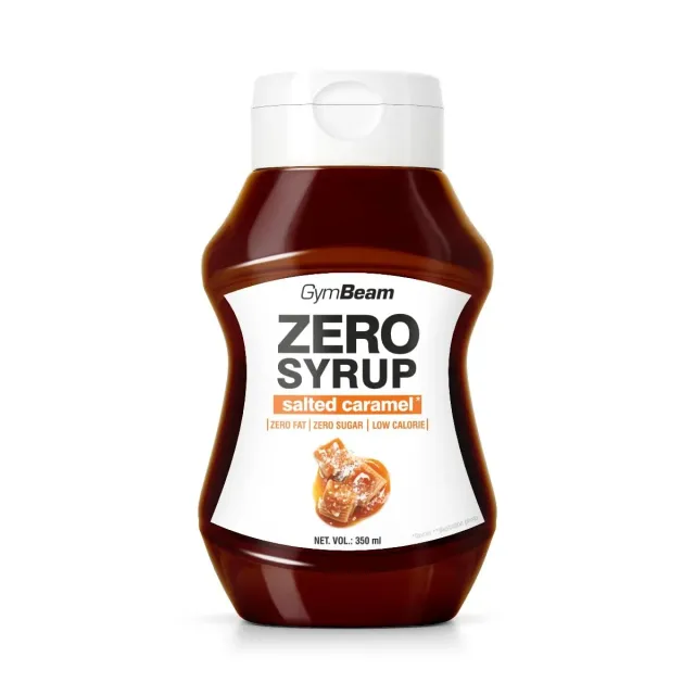 GymBeam Sciroppo Zero salted caramel 350 ml zero calorie