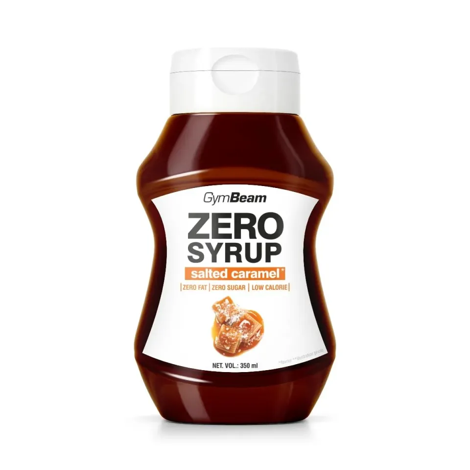 GymBeam Sciroppo Zero salted caramel 350 ml zero calorie