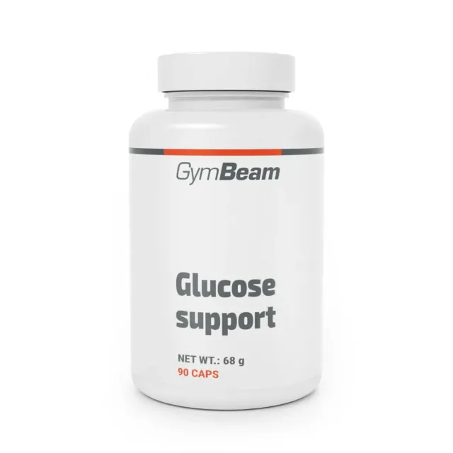 GymBeam Glucose Support Integratore Glicemia 90 Capsule Vegane