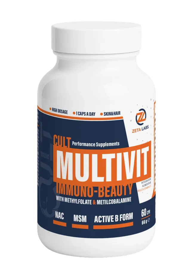 Zeta Labs Elite Multivit Immuno Beauty multivitaminico 60 cpr pelle