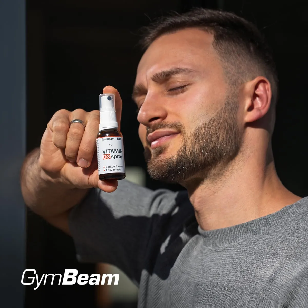 GymBeam Vitamina D3 Spray agrumi 30 ml 428 spruzzi