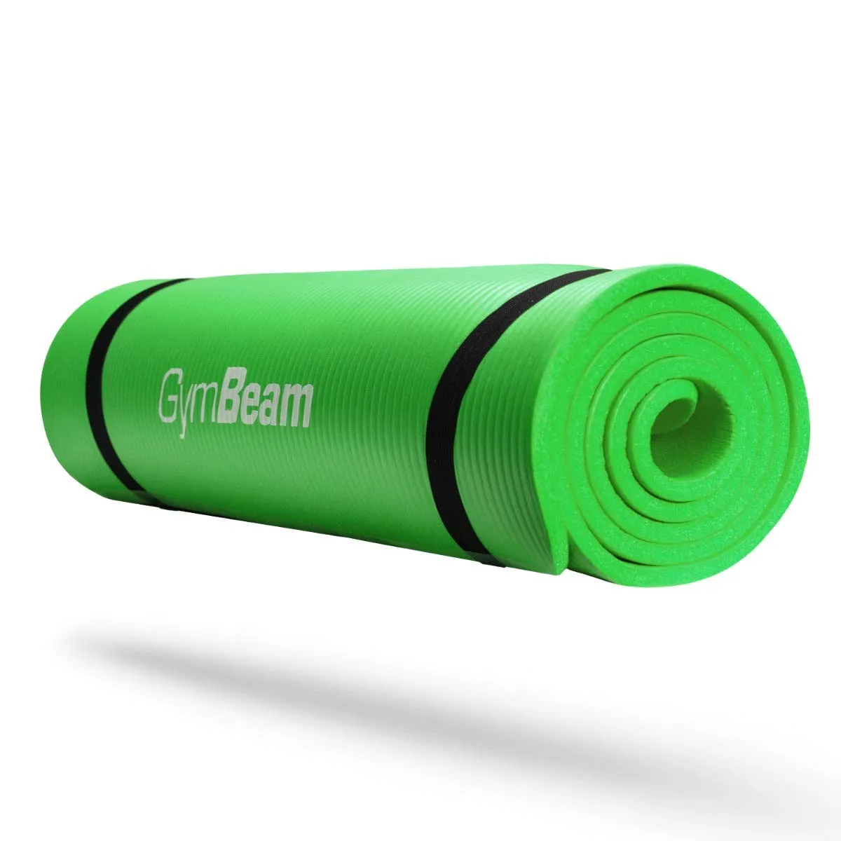 GymBeam Tappetino Yoga Antiscivolo Nero 180x61x1 cm PVC