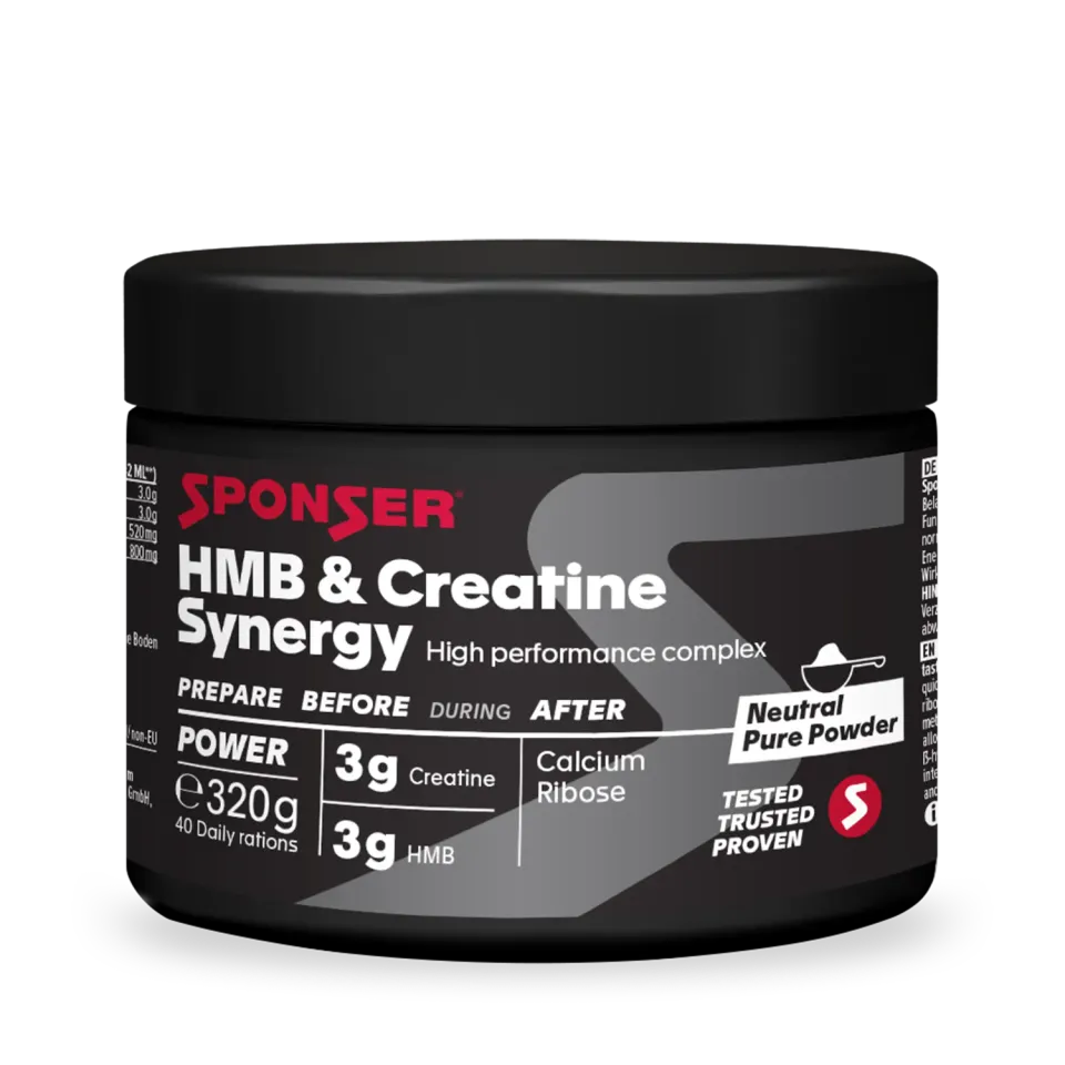 Sponser HMB & Creatine Synergy integratore 320g neutro forza