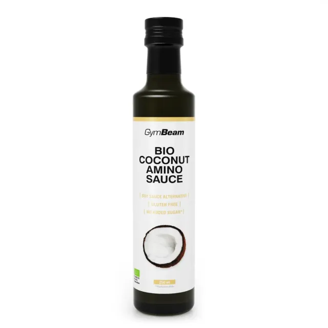 GymBeam Salsa Amino di Cocco BIO Condimento 250 ml Senza Glutine