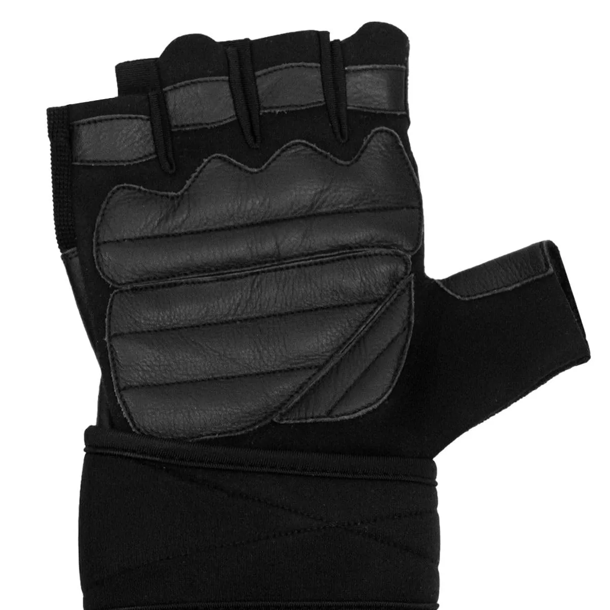 GymBeam Pro WristWrap Black guanti palestra polso