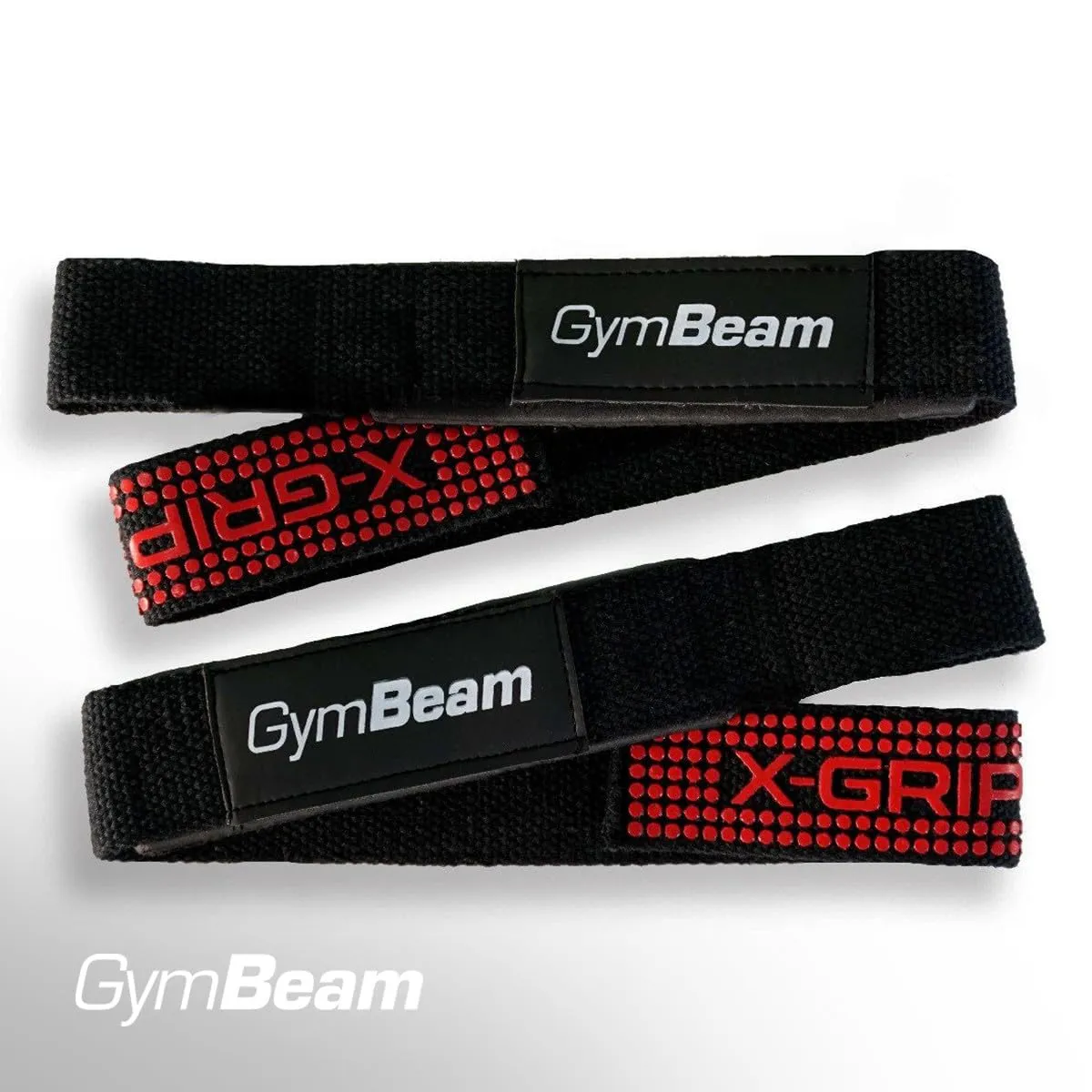GymBeam X-Grip cinghie sollevamento 60x4 cm antiscivolo