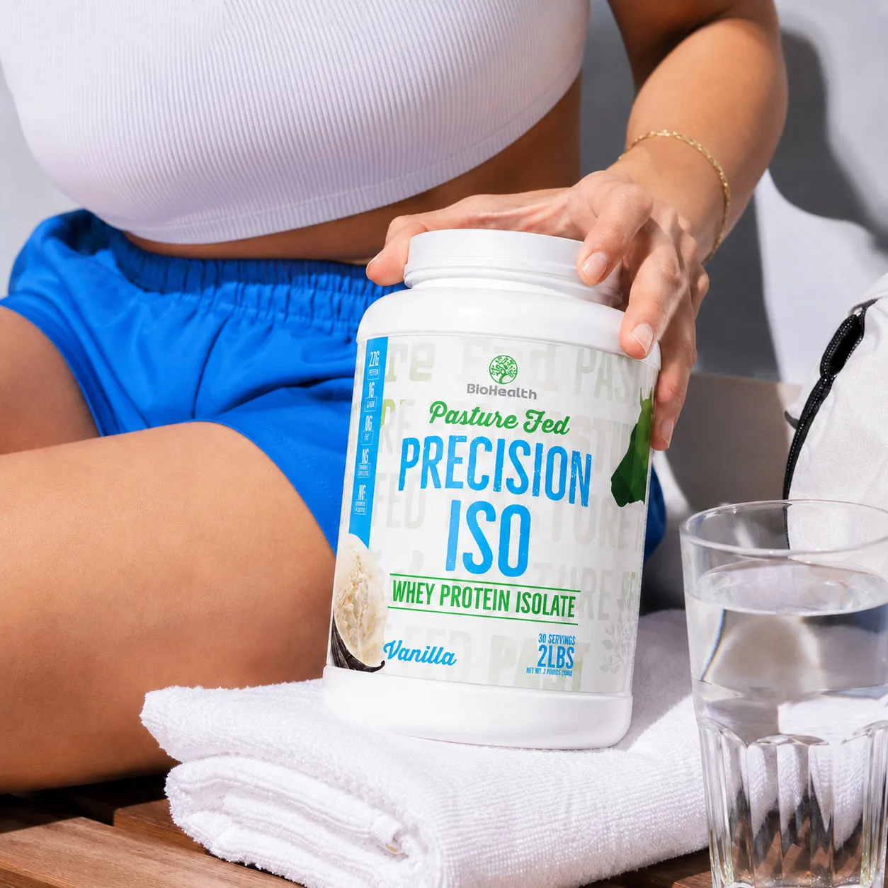 BioHealth Precision ISO Whey Isolate Vaniglia 27 g Proteine Low Carb
