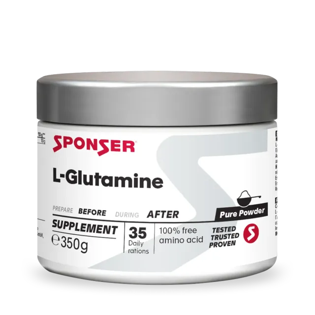 Sponser L-Glutamine integratore neutro 350 g recupero