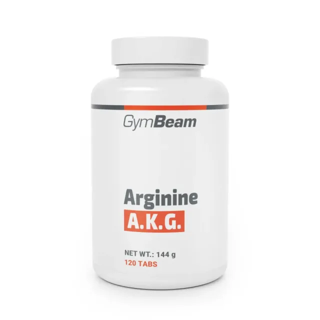 GymBeam Arginina AKG compresse 120 tabs pump pre-allenamento
