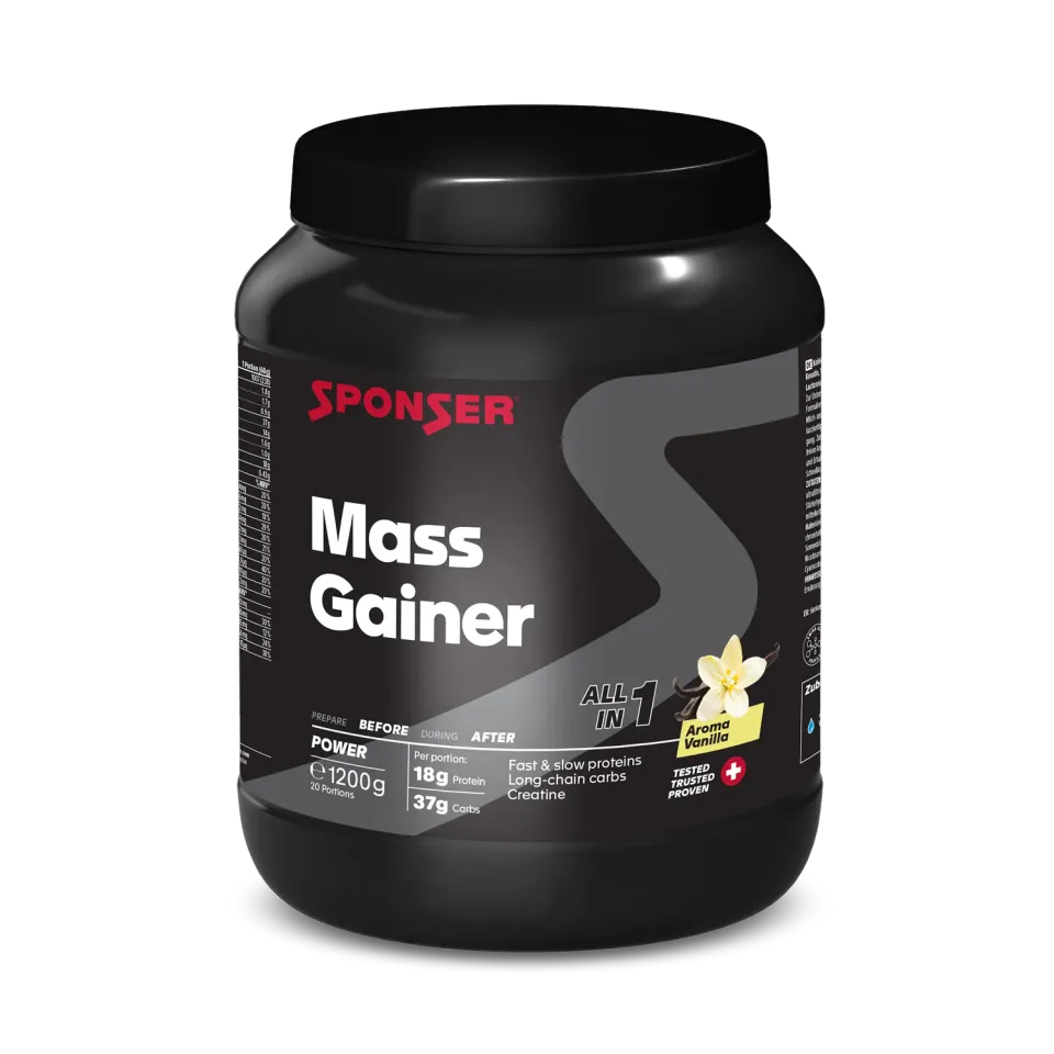 Sponser Mass Gainer gainer vaniglia 1200 g con creatina