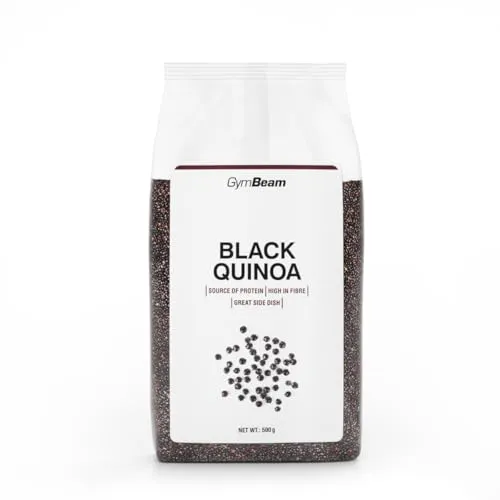 GymBeam Quinoa Nera Bio Cereale 500 g Senza Glutine