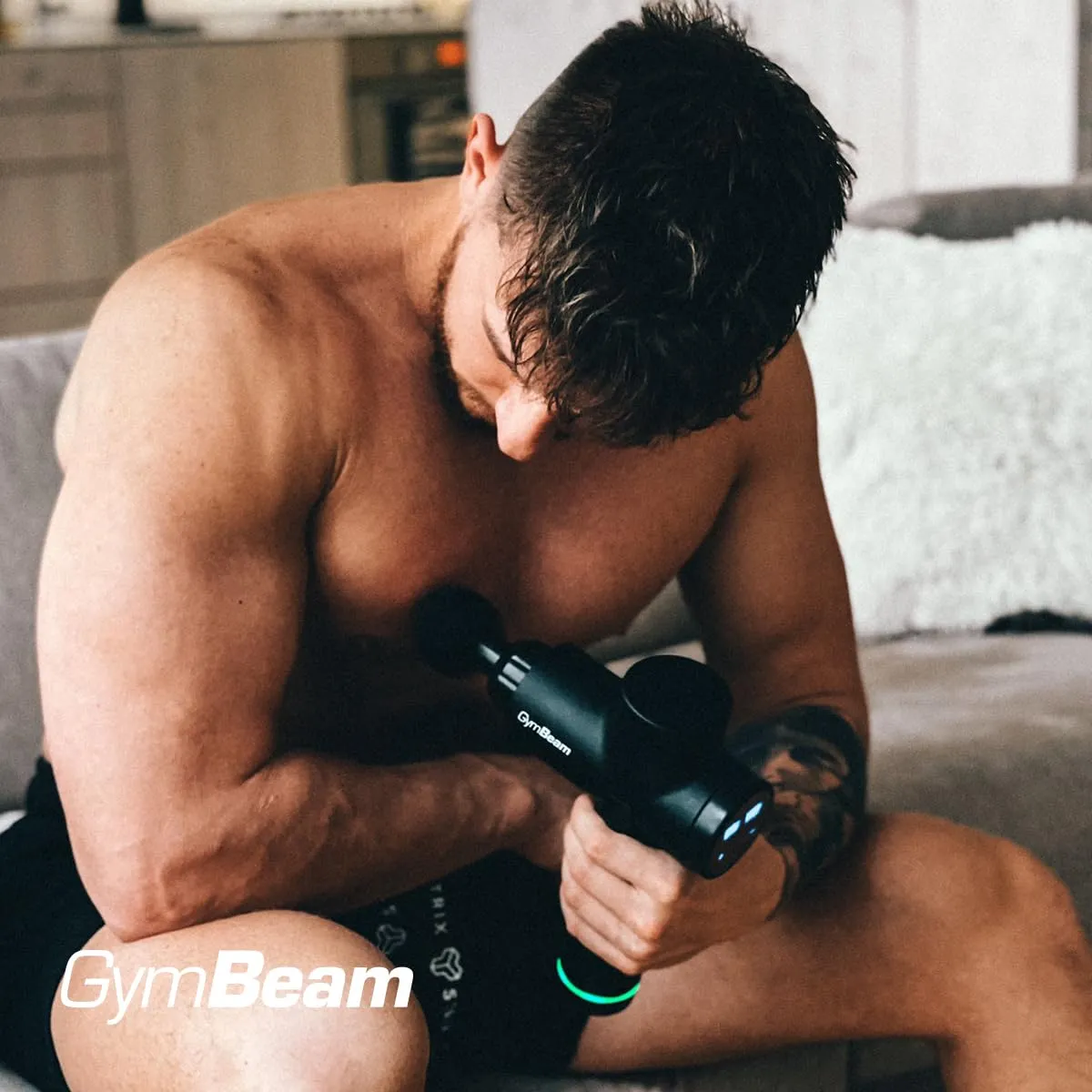 GymBeam Massage Gun VI Black 30 livelli recupero