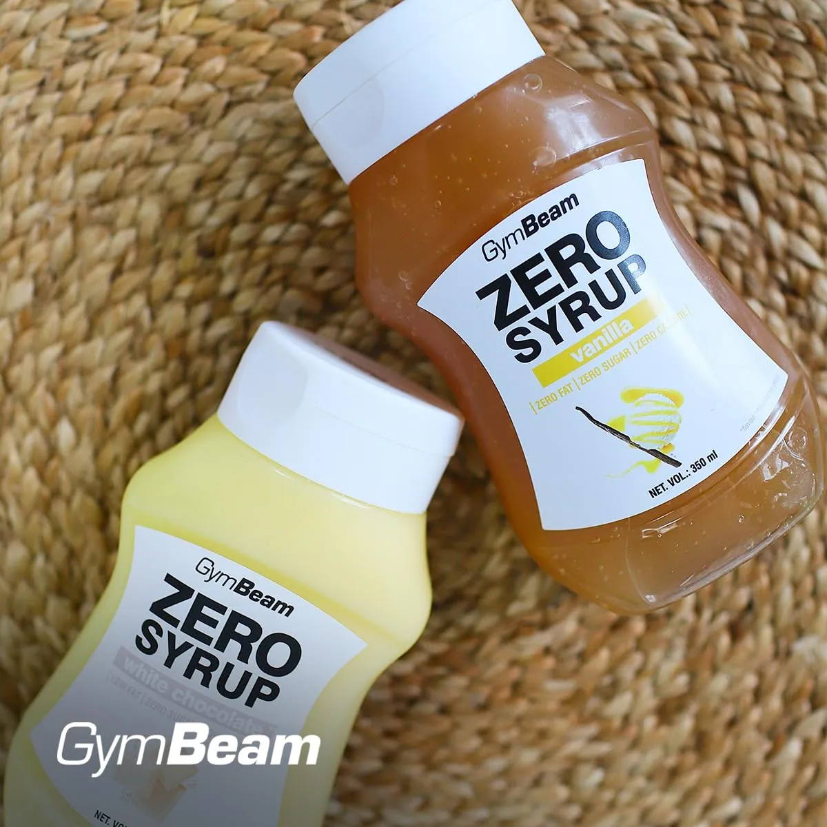 GymBeam Sciroppo ZERO vaniglia 350 ml zero calorie