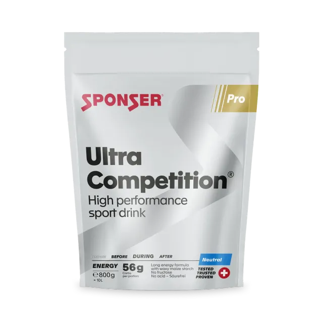 Sponser Ultra Competition Neutral bevanda sportiva 800g ipotonica