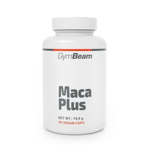 GymBeam Maca Plus capsule vegane energia testosterone