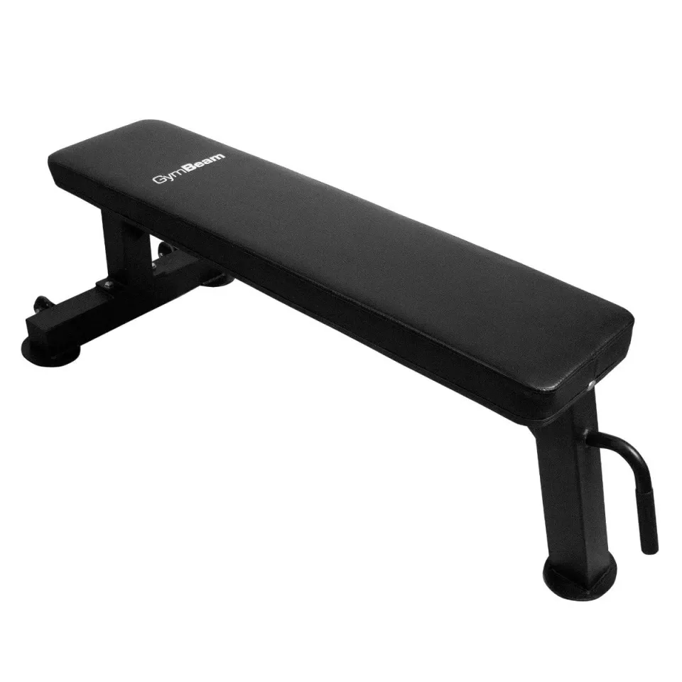 GymBeam Panca Piana Pieghevole Panca Palestra 454 kg Acciaio
