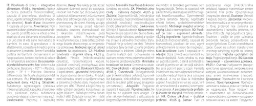 GymBeam Zinco Picolinato capsule 90 cps 15 mg alta biodisponibilità