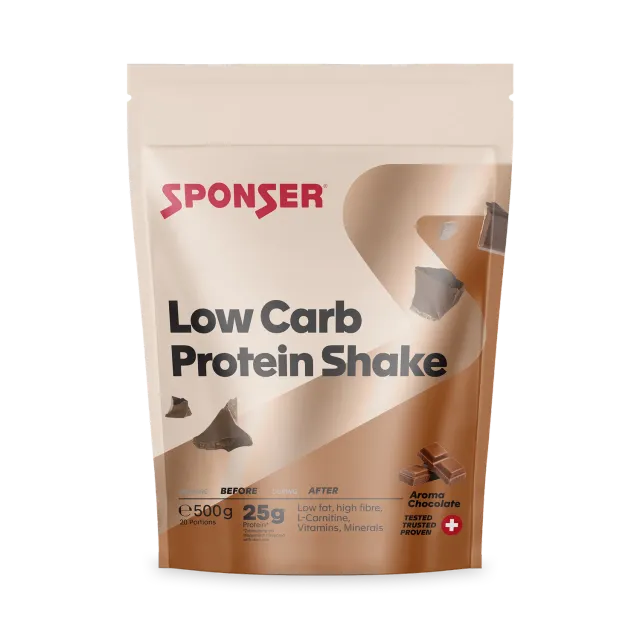 Sponser Low Carb Protein Shake cioccolato 500 g
