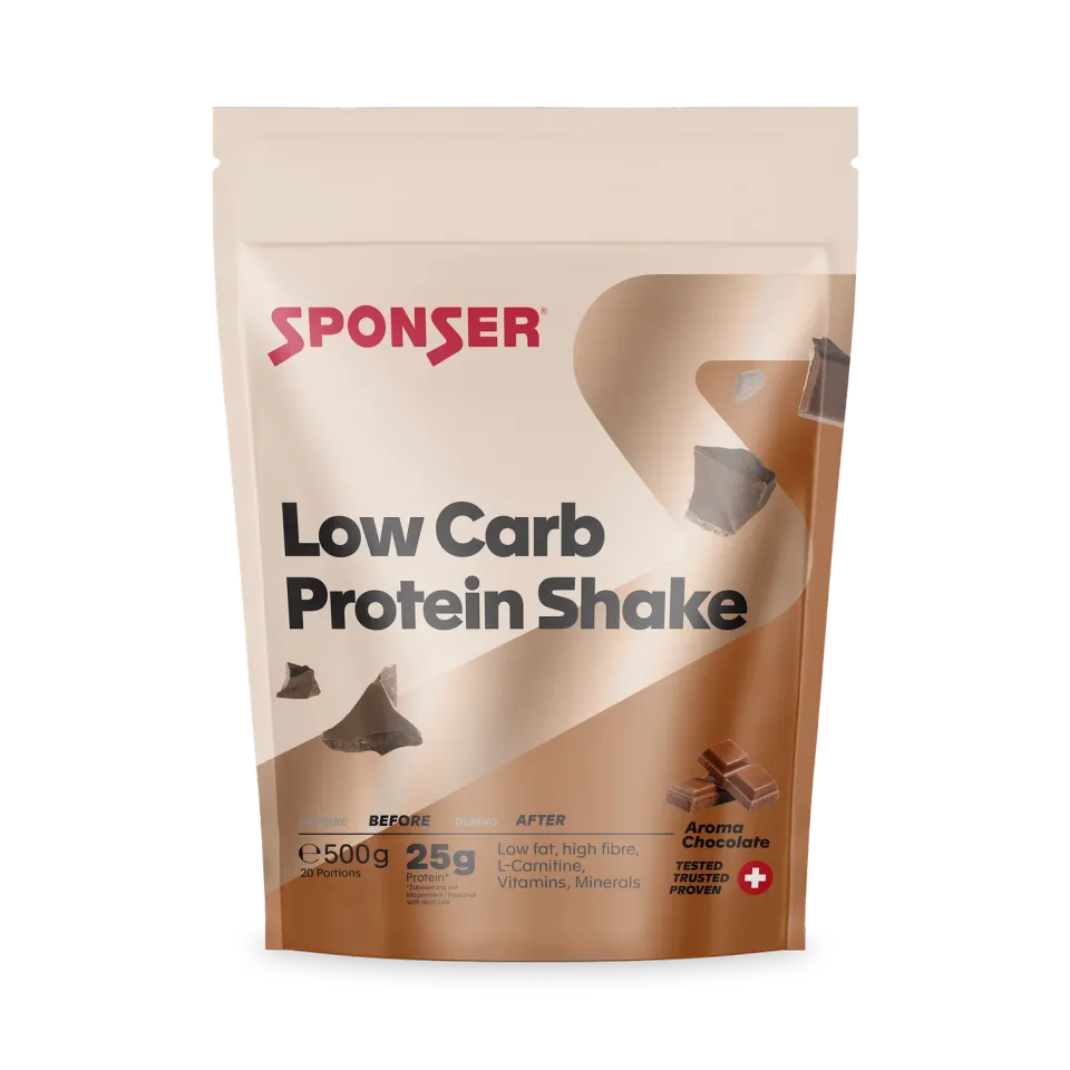 Sponser Low Carb Protein Shake cioccolato 500 g