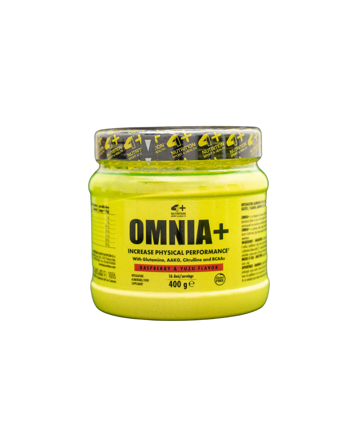 4 Plus Nutrition Omnia+ integratore 400 g Citrus Fruits con creatina