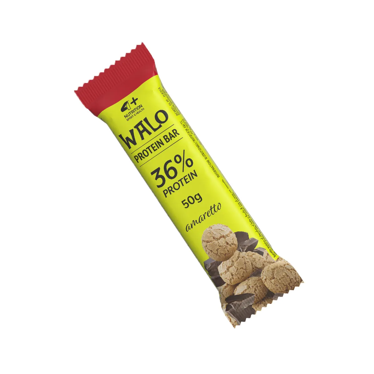 4 Plus Nutrition Walo Crockbar barretta proteica dark chocolate 50 g