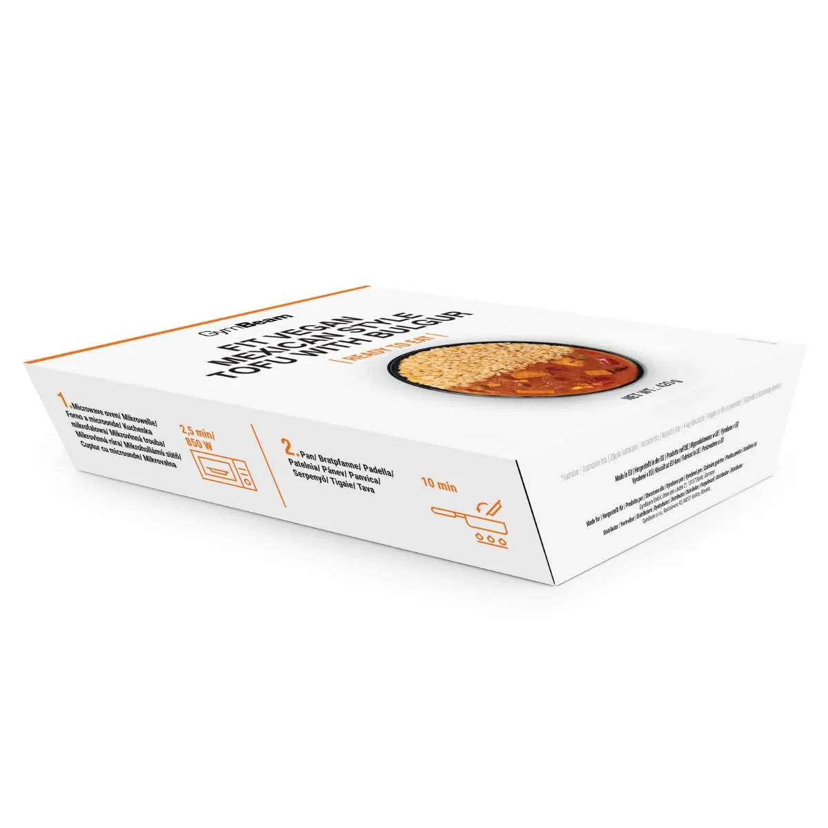 GymBeam FIT Tofu Messicana Bulgur Pasto Vegano