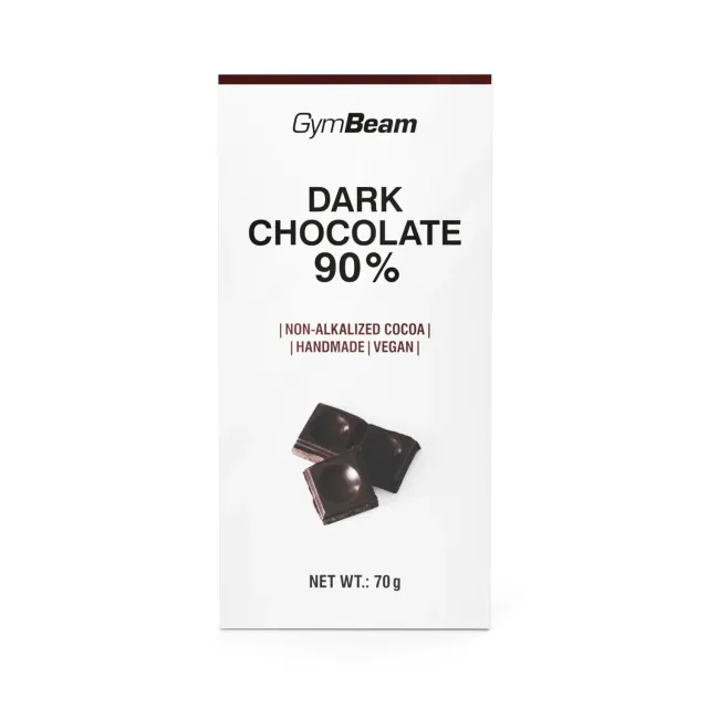 GymBeam Cioccolato Fondente 90% cioccolato 70 g