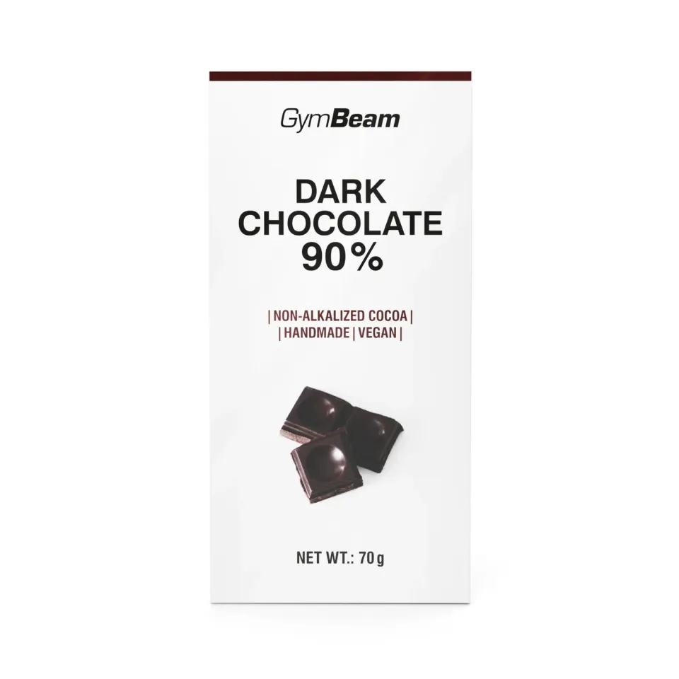 GymBeam Cioccolato Fondente 90% cioccolato 70 g