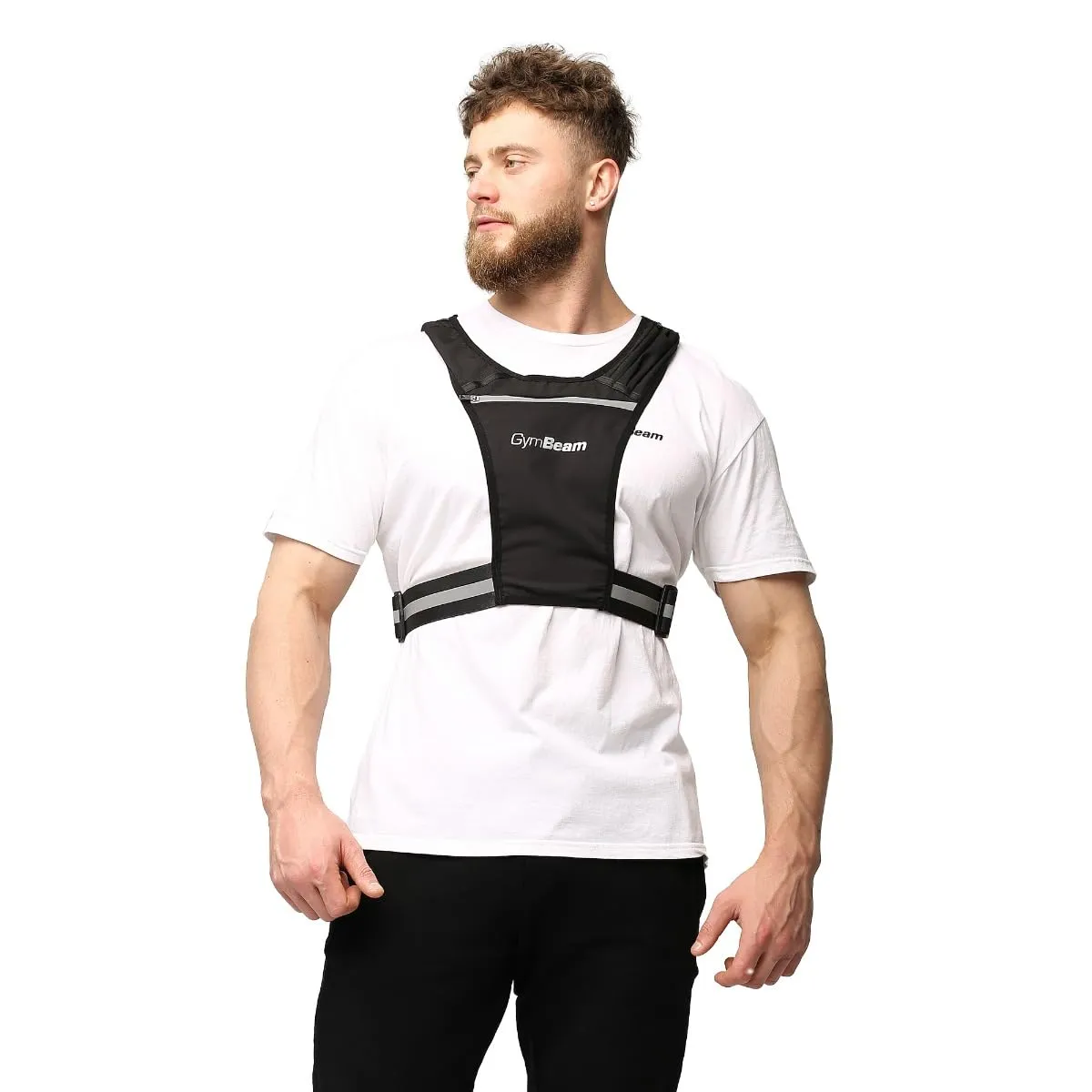 GymBeam Pulse Gilet Riflettente Running Alta Visibilita