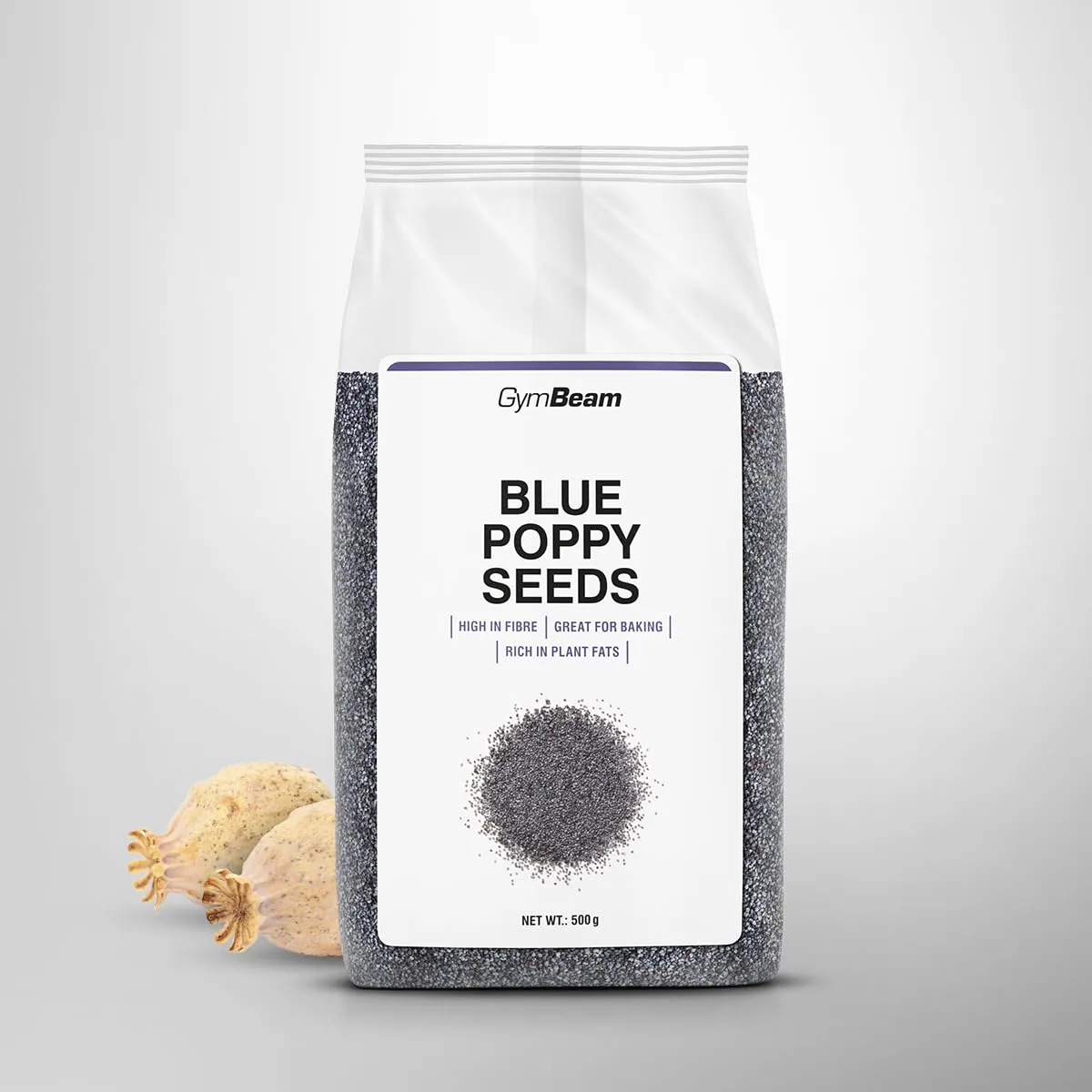 GymBeam Semi di Papavero Blu 500 g per dolci
