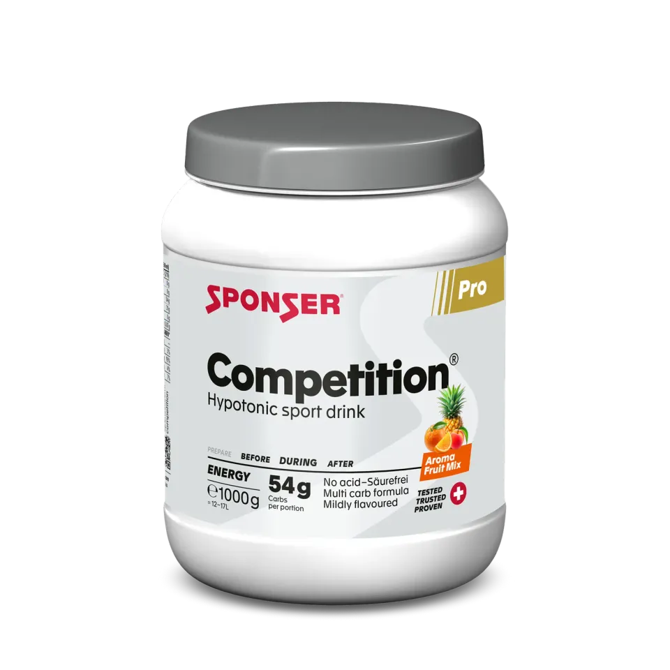 Sponser Competition bevanda Fruit Mix barattolo 1000 g idratazione