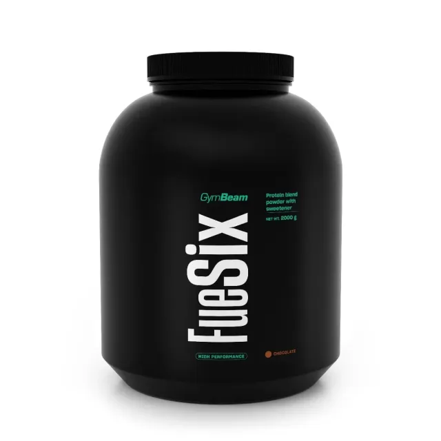 GymBeam FueSix Proteine Cioccolato 6 Fonti ad Assorbimento Misto