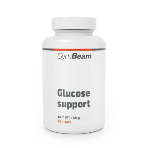 GymBeam Glucose Support Integratore Glicemia 90 Capsule Vegane