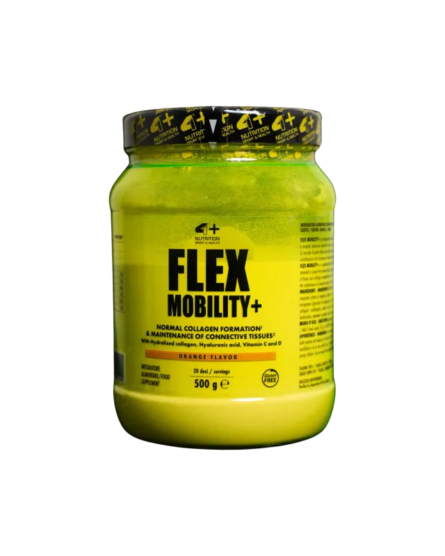 4 Plus Nutrition Flex Mobility+ integratore collagene orange 500 g
