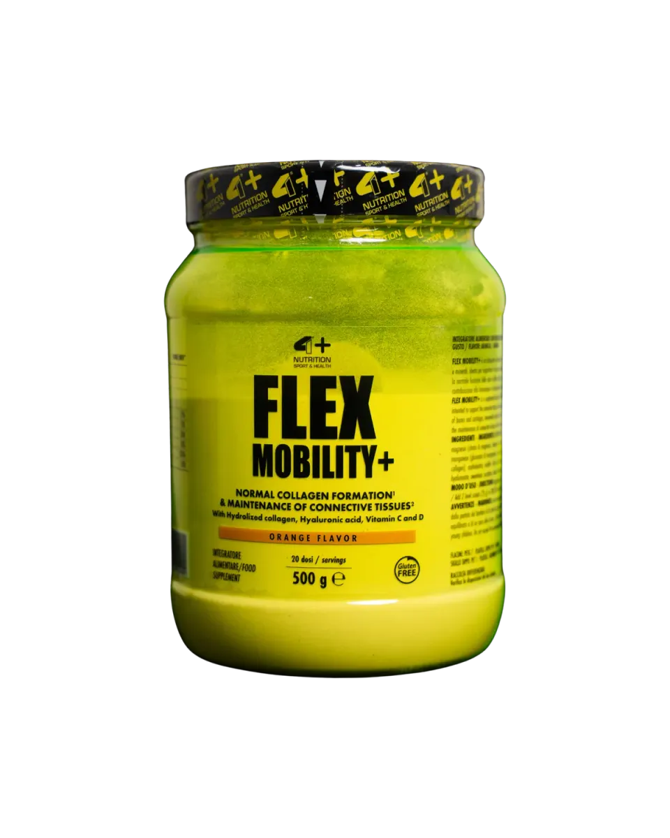 4 Plus Nutrition Flex Mobility+ integratore collagene orange 500 g