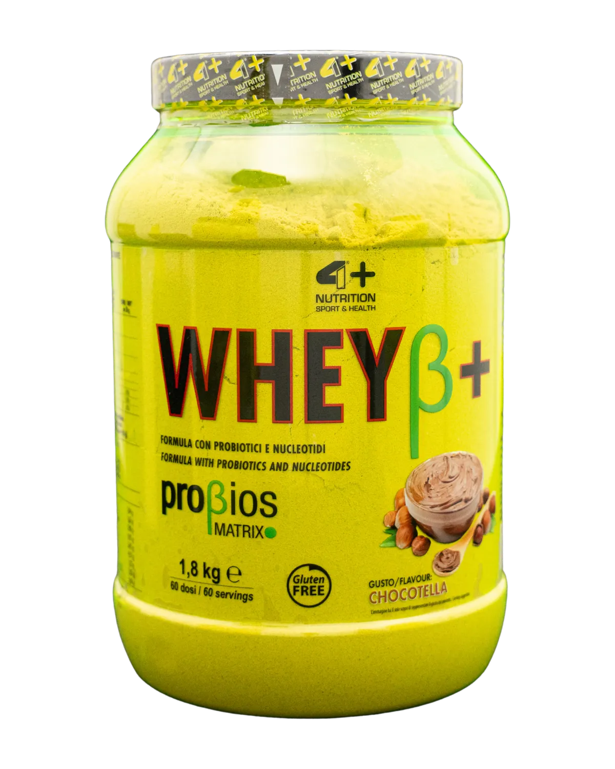 4 Plus Nutrition WHEYβ+ Proteine Whey 900 g Chocolate Mousse