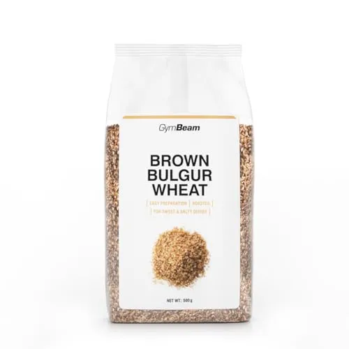 GymBeam Bulgur Scuro Cereale 500g Nocciola Proteine