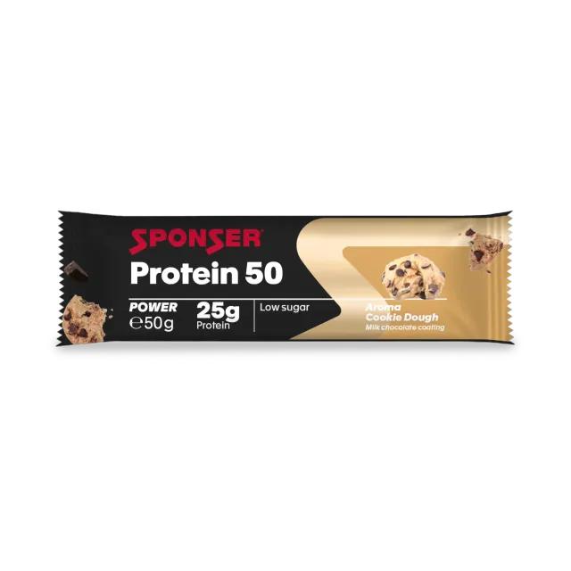 Sponser Protein 50 barretta Cookie Dough 50 g 25 g proteine